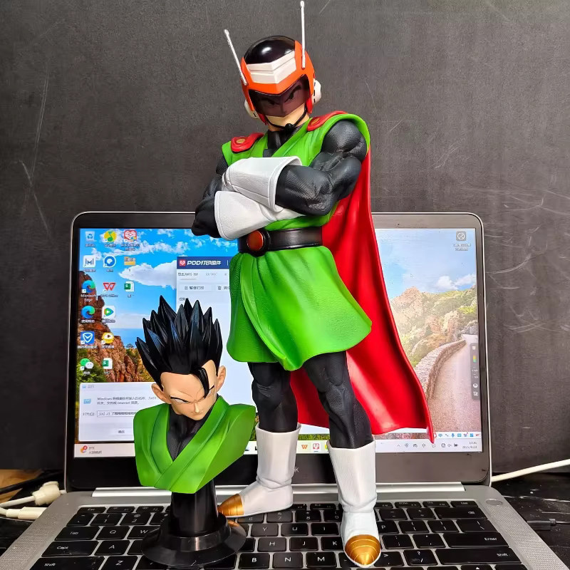 Bandai Dragon Ball Great Saiyaman Gohan Videl Actionfigur, 2-teiliges Set - Bild 3