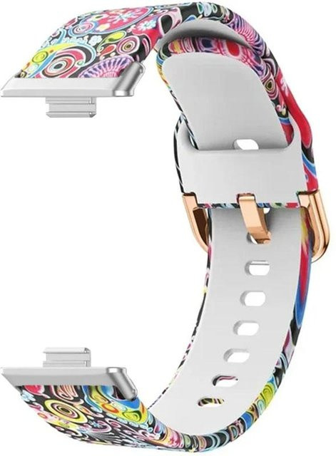 Aiss Smartwatch-Armband Silikon, Weiß, Unisex - Bild 1
