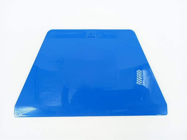Scaritech Teigabstecher Cookie Cutter in Trapezform eckig, kleines Modell, 50 Stück Packung, Farben: Orange und Blau, Breite: 13,5 cm, Tiefe: 10 cm - Bild 1