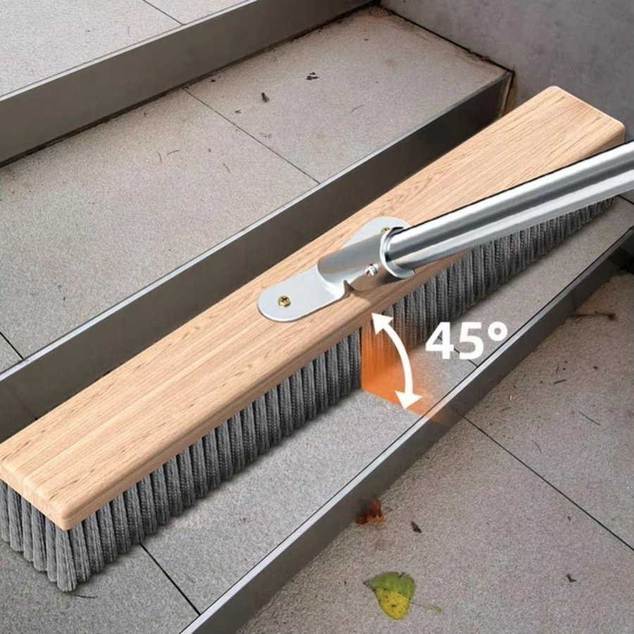 xiaohuinet Edelstahl Drahtbesen in Silber zur Unkraut- und Moosentfernung, Breite: 20 cm - Bild 6