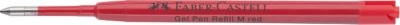 Faber-Castell Ersatz-Gelrollermine G2 in Rot mit 0,6 mm Strichstärke, 10 Stück - Bild 1