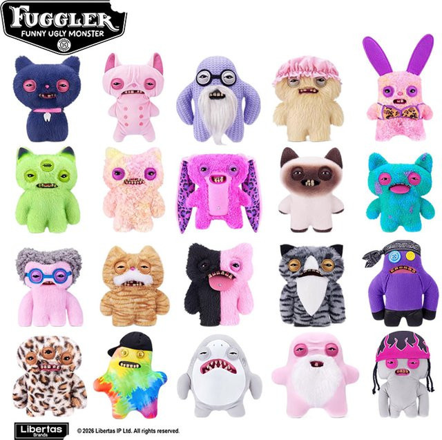 Fuggler Zahnmonster Alley Cats, Plüschfiguren, ab 0 Jahren - Bild 1