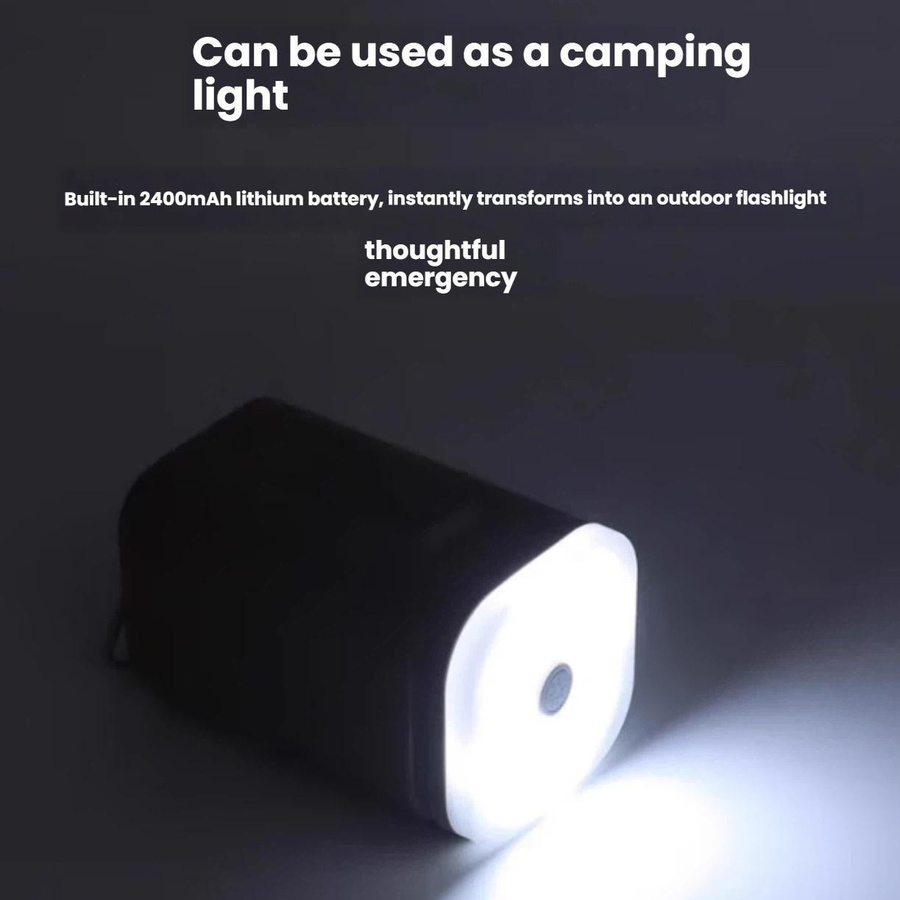 TANXIANZHE Explorer Multifunktions-Luftmatratzenpumpe, tragbare batteriebetriebene Pumpe für Camping und Outdoor, grau - Bild 4