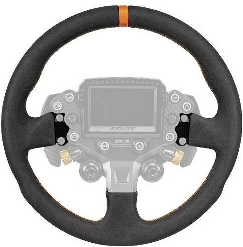 SIMAGIC ZS-330RR Racing Lenkrad mit Alcantara in Schwarz für PC - Bild 1