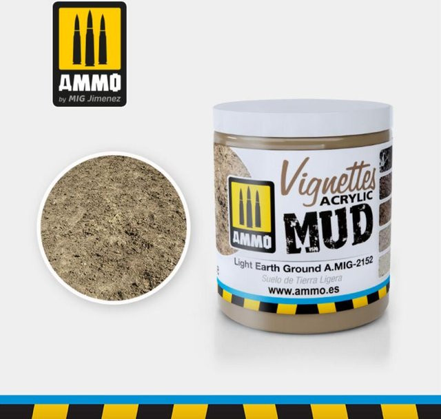 AMMO by MIG Jimenez Vignettes Light Earth Ground, Natur / Holzfarben, Braun - Bild 1