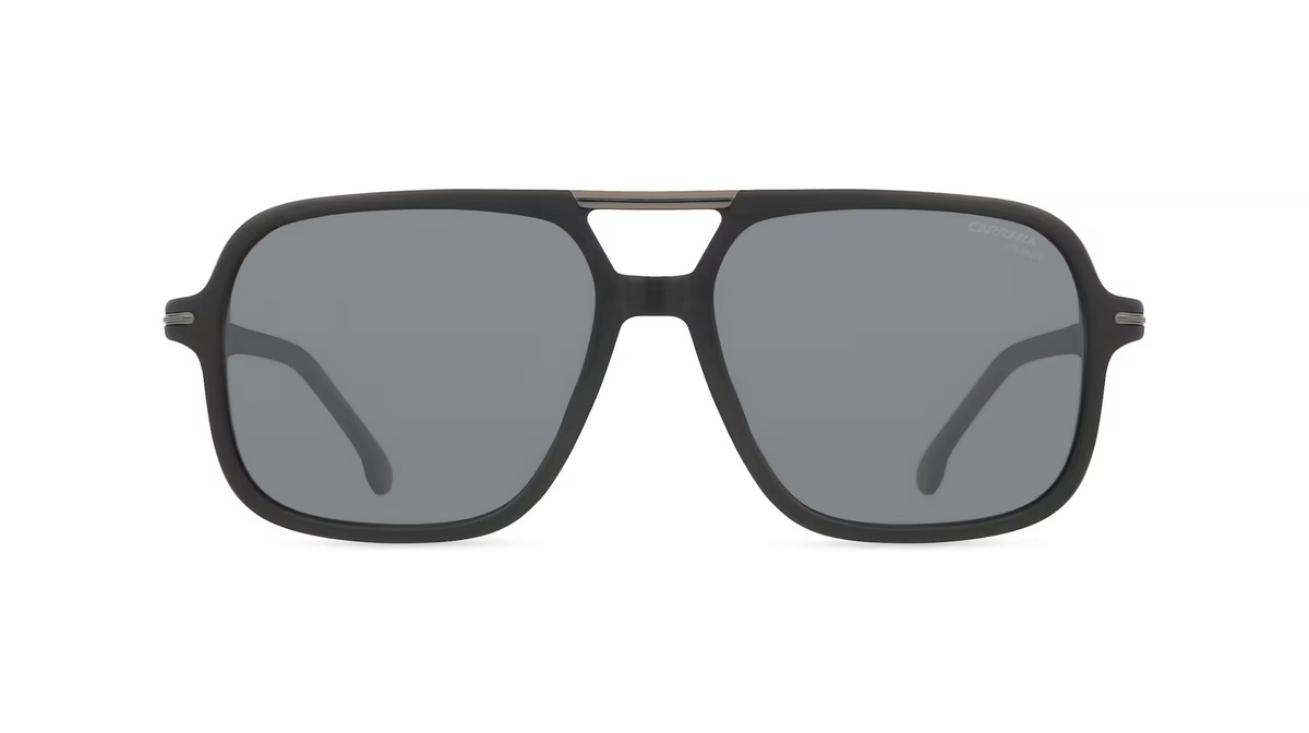 Carrera 350/S Sonnenbrille Vollrand, Eckig, Acetat, Herren, Schwarz, Grau - Bild 1