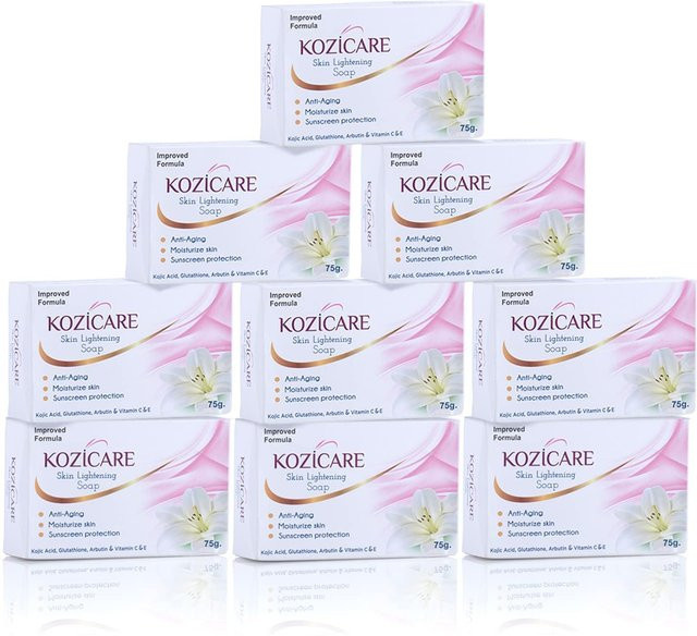 IFusion Kozicare Kojic Säure & Glutathion Seife mit Vitamin C, Unisex - Bild 1