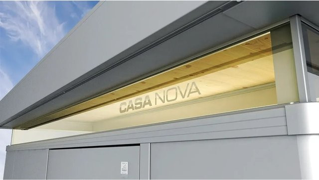 Biohort CasaNova Acrylglas-Lichtband Doppelglasig transparent 4 x 5 m - Bild 1