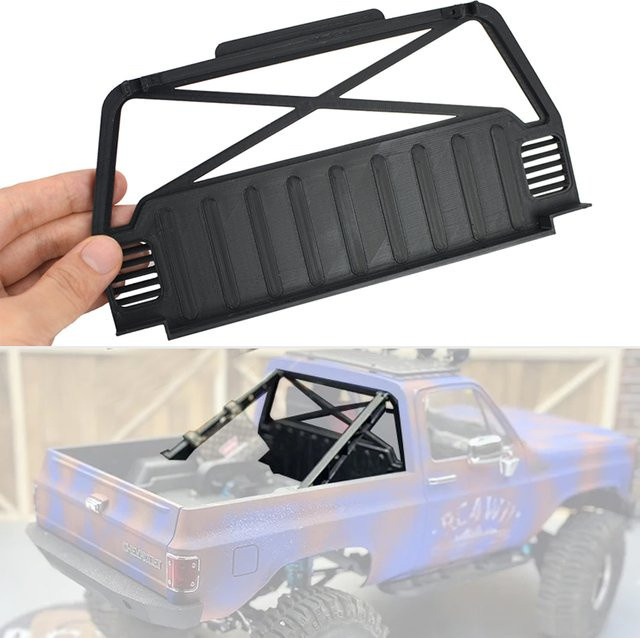 Traxxas Chevrolet RC Crawler Zubehör 1/10 Kunststoff Schwarz 1-teiliges Set - Bild 1