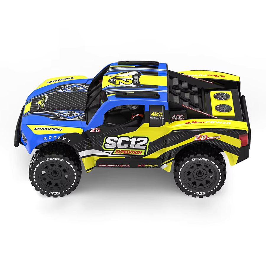 ZD Racing SC12 1/12 4WD Brushless RC Short Course Truck RTR, Offroad-Fahrzeug - Bild 2
