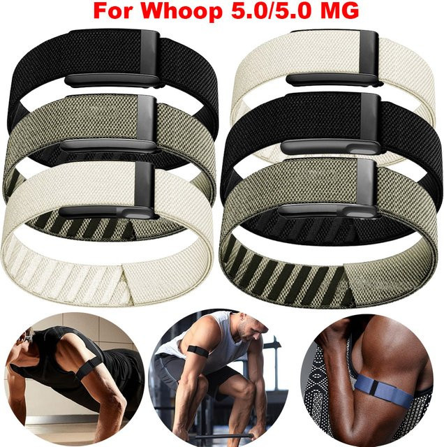 Konouyouko Bizepsband für Whoop 5.0 und Whoop 5.0MG aus atmungsaktivem Nylon, verstellbares Unisex-Armband - Bild 1