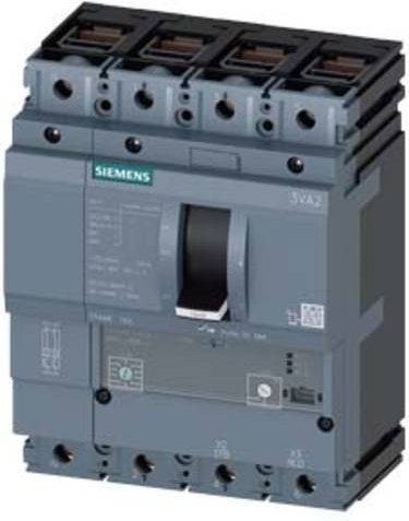 Siemens 3VA2110-5HK46-0AA0 Leistungsschalter in Grau mit einem Einstellbereich von 40 - 100A und einer maximalen Schaltspannung von 690 V/AC - Bild 1