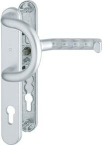 HOPPE PT-Wechselgarnitur RR,ov.,PZ,VK8,E92,Liverp. in Silber aus Aluminium - Bild 1