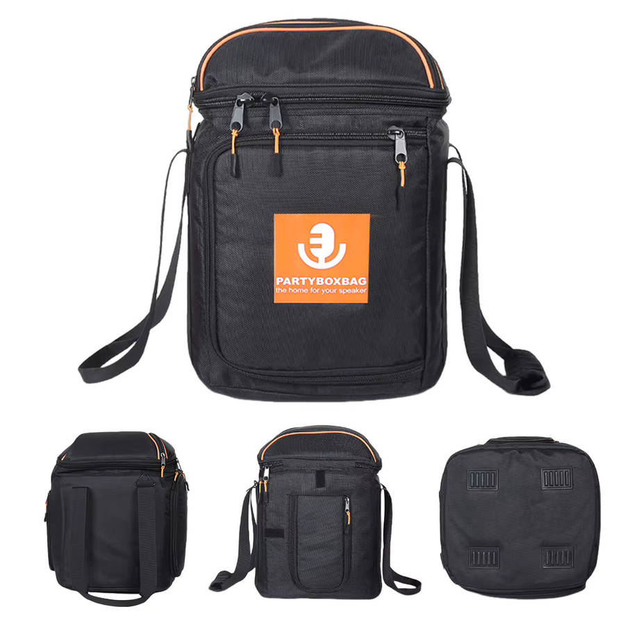Tragbare Aufbewahrungstasche und Staubschutzhülle für JBL Partybox Encore Essential 2 in Schwarz - Bild 5
