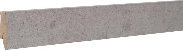 Sockelleiste Classen Neo 2.0 Silvergrey Concrete mit Kabelkanal, Farbe: Grau, B/H/T: 5,8 x 1,9 x 240 cm - Bild 1