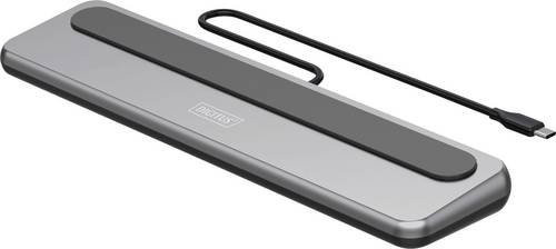 Digitus 12-Port USB-C Dockingstation DA-70919 mit 8K Unterstützung, Ethernet/LAN und USB-C sowie USB-A Anschlüssen in Schwarz und Grau - Bild 1