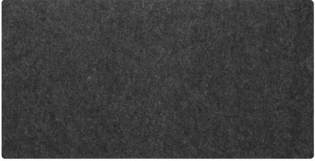 Love Home Garden Filz-Mauspad als große Schreibmatte und Schreibtischschutz in Schwarz, B/T: 90 x 40 cm - Bild 1