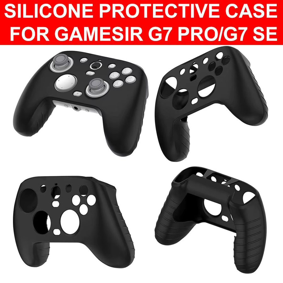 Gamesir Silikon-Schutzhülle für G7 Pro und G7 SE Controller in Schwarz, rutschfest und weich - Bild 2