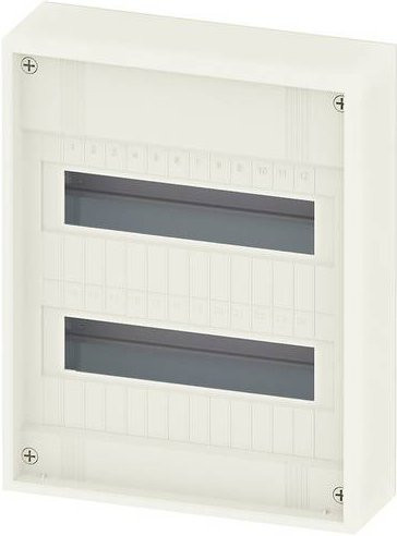 Siemens Verteilerschrank 8GB5024-0KM in Weiß mit 24 Teilungen und 2 Reihen - Bild 1