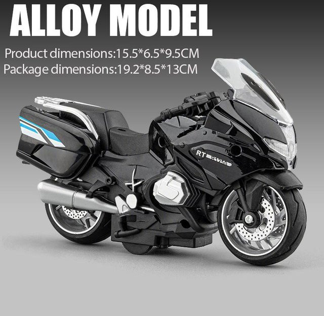 Modellmotorrad R1250RT, Spielzeugauto, Musik und Licht, 1:14, ab 14 Jahren - Bild 1