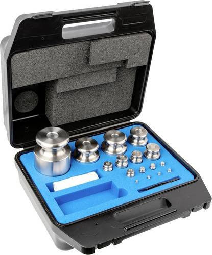 Kern F2 Gewichtsatz aus Edelstahl in Silber im Kunststoff-Etui (1g - 5kg) - Bild 1