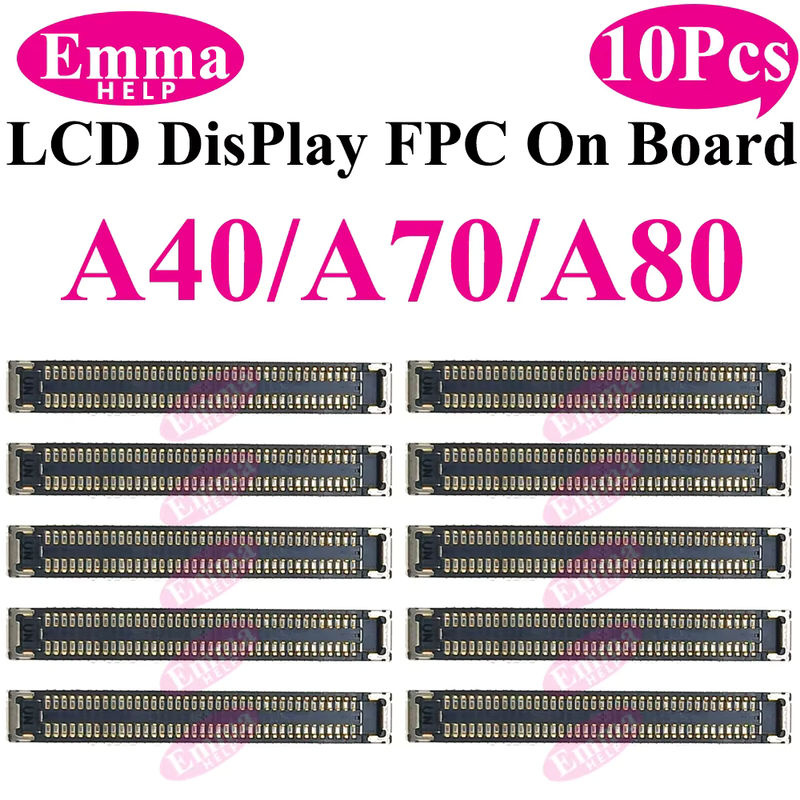 EmmaHelp FPC-Anschluss Display-Bildschirm für Samsung LCD Modelle A51 A50 A70s A40 A30S A21 A20S A10S M12 M14 M15 M16 in Schwarz - Bild 3