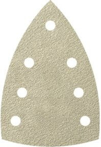 Klingspor PS 33 CK Schleifstreifen kletthaftend, Korn 120, Farbe Beige, B: 98 mm x H: 148 mm, Lochform GLS24 - Bild 1