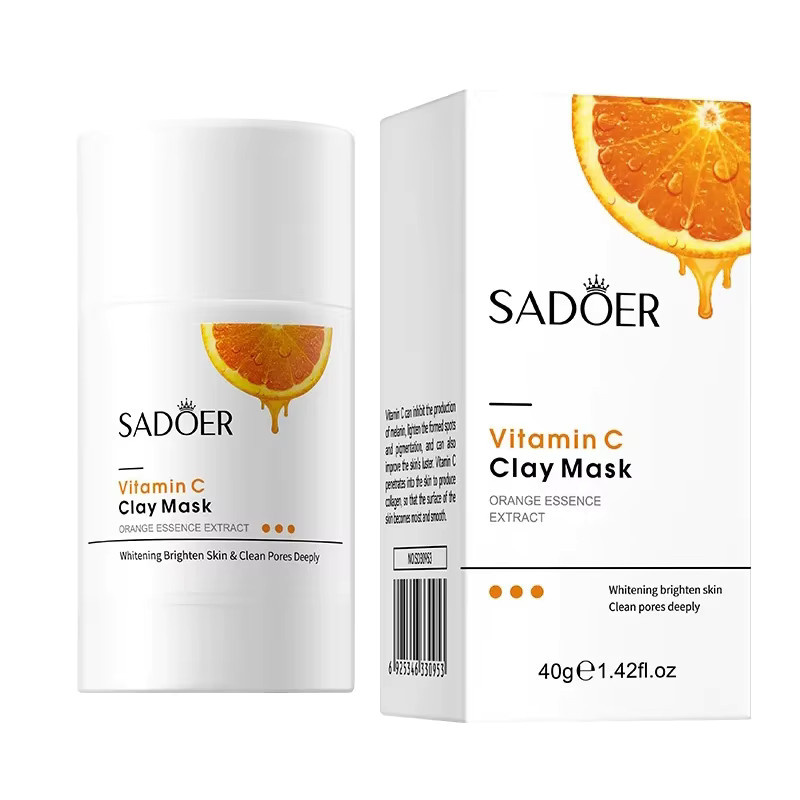 SADOER Vitamin C Gesichtsmaske Stick, Reinigung - Bild 2
