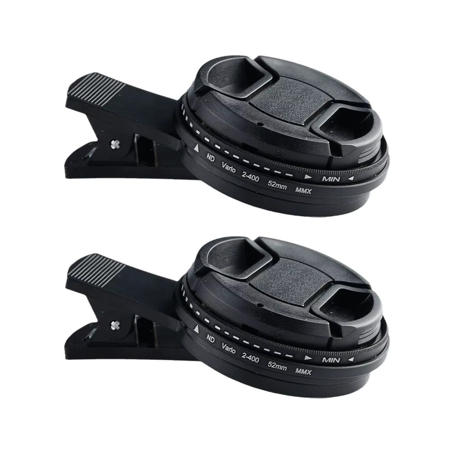 ND2-400 Einstellbarer ND-Filter für Mobiltelefone, 37 mm, Schwarz, zur Bildverbesserung bei Nachtaufnahmen und Sonnenfinsternissen - Bild 6