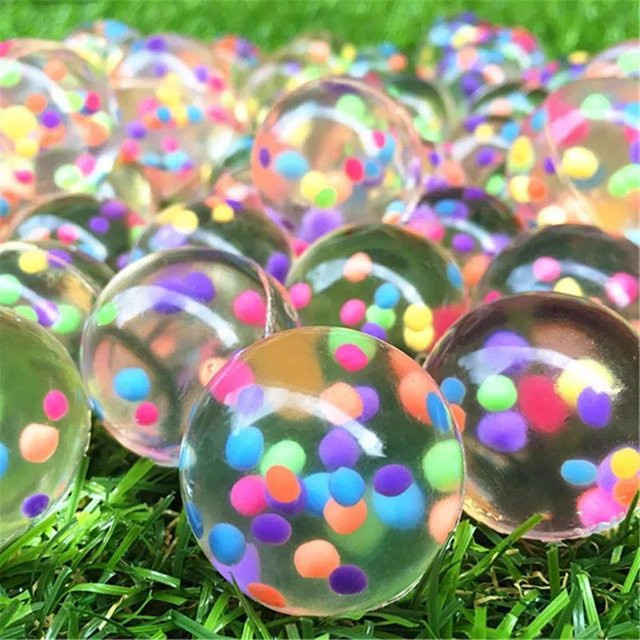 Wucifang Bags Hüpfender Gummiball, Bunt / Mehrfarbig, ab 6 Jahre - Bild 1