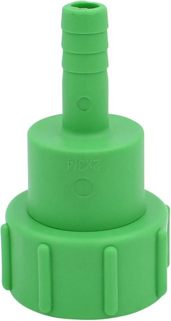 IBC Adapter S60x6 IG auf 0,75 Zoll Schlauchtülle mit Verdrehschutz - Bild 1