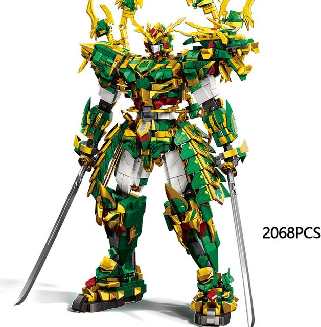 Mech WUKONG Roboter Krieger Ritter, Baustein Spielzeug Set - Bild 1