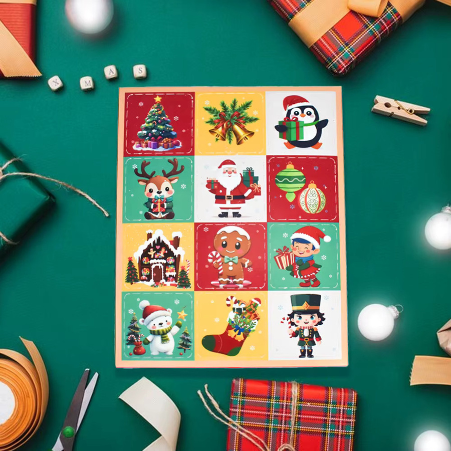 Weihnachts-Countdown-Blindbox, 24-Tage-Adventskalender, Pop-Up-Spiel - Bild 5
