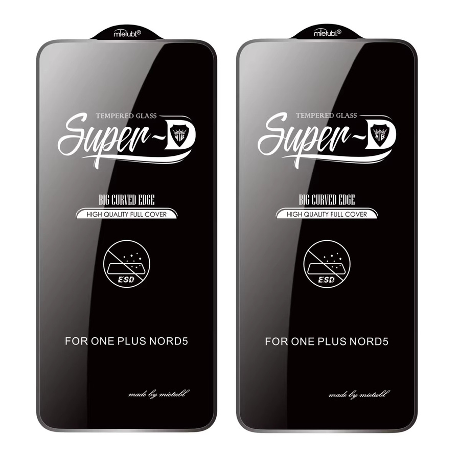 2 Stück Mietubl Displayschutz aus gehärtetem Glas für OnePlus 15 15R Nord 4 5 6 CE 5 4 ACE 5 Pro transparent - Bild 2