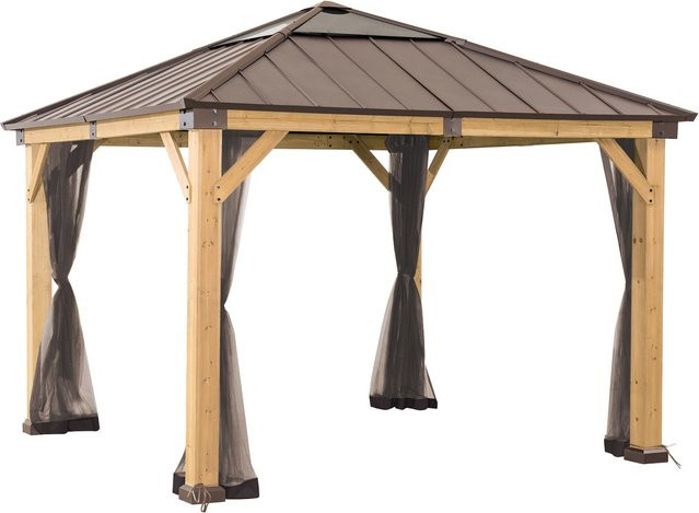 Sunjoy Insektenschutz-Netz für Zedernholz Gazebo B/T: 336 x 336 cm - Bild 1