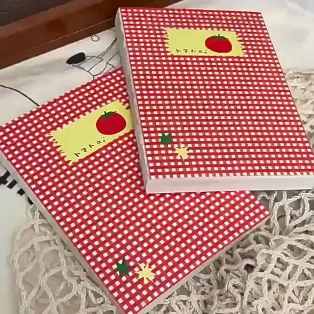 Tomato Notizbuch mit 78 Seiten, Blanko Tagebuch im Softcover für Journaling, Skizzieren und Mind Maps - Bild 1