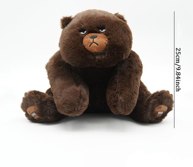 Yiran toy George Brot Biber, Plüschtier, Braun - Bild 1