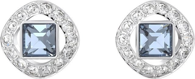 Swarovski Ohrringe, Rhodiniert, Silber, Kristall, Damen - Bild 1