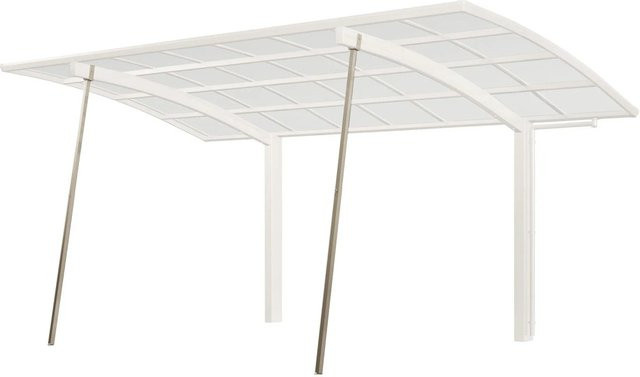 Ximax Carport Stützstange für Caravan in Mattbraun, Höhe: 206 cm - Bild 1