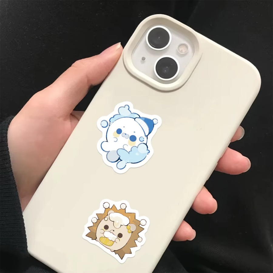 PickJoy Winter-Aufkleber mit niedlichen Tieren, 500 Stück, multicolor - Bild 2