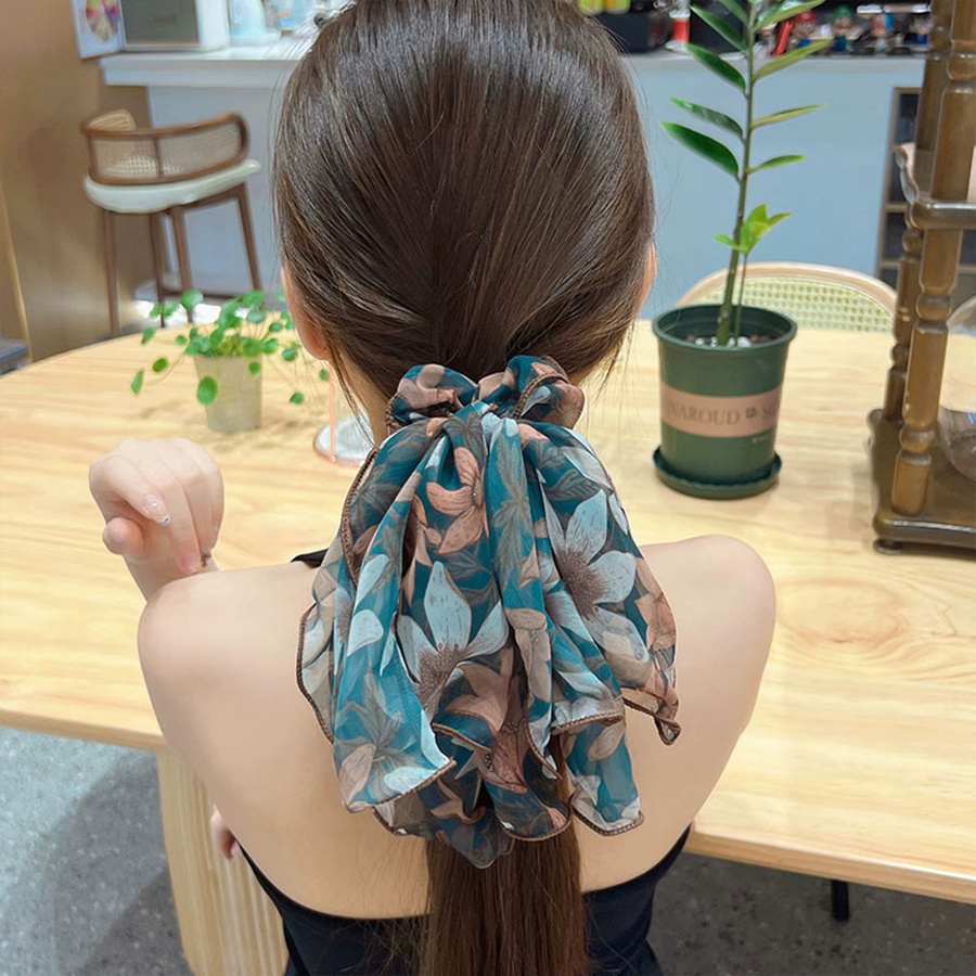 Haarseil Chiffon, Gedruckt, Bogen, Kinder - Bild 2