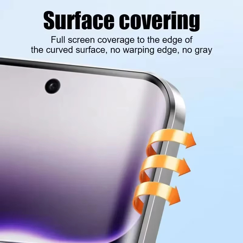 2er-Set gehärtete Glas Displayschutzfolien für Vivo X200 Pro und X200, transparent, HD klar mit Randkleber - Bild 5