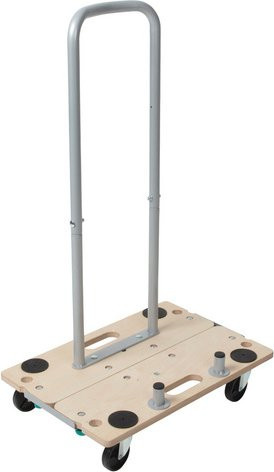 Wolfcraft Möbel-Transportroller mehrfarbig mit 6 Lenkrollen, Traglast bis 300 kg, B/T/H: 56,5 x 39,0 x 96,0 cm - Bild 1