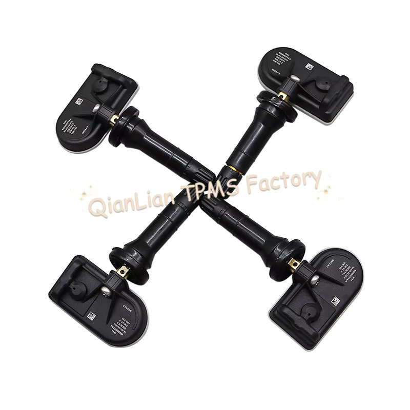 GANGLE TPMS Reifendruckkontrollsystem Reifensensor 433 MHz für Chery Fulwin T6 OMODA 5 Explore 06 C-DM Tiggo 5X7, Schwarz - Bild 2