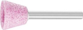 PFERD TOOLS STEEL EDGE Schleifstift Topfform Ø 20 x 16 mm Schaft-Ø 6 mm A30 für Stahl und Stahlguss in Pink - Bild 1