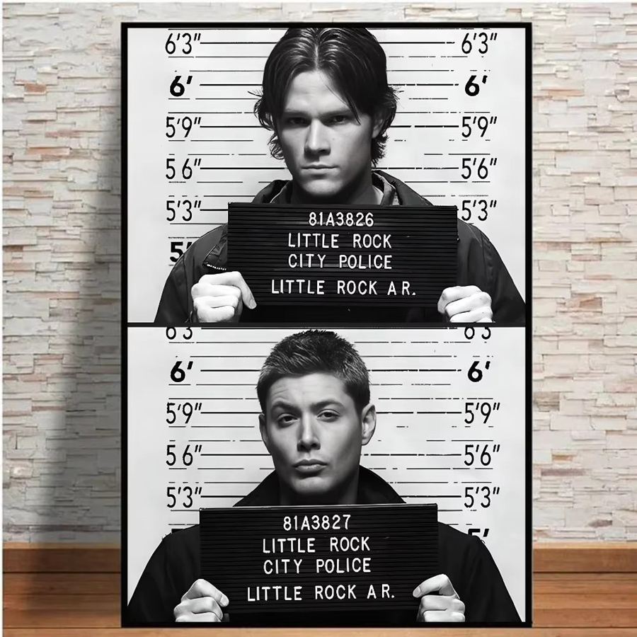 JKPICTURE Wandkunst TV-Serie Supernatural HD-Leinwanddruck-Poster für dein Zuhause und Wohnzimmer - Bild 3