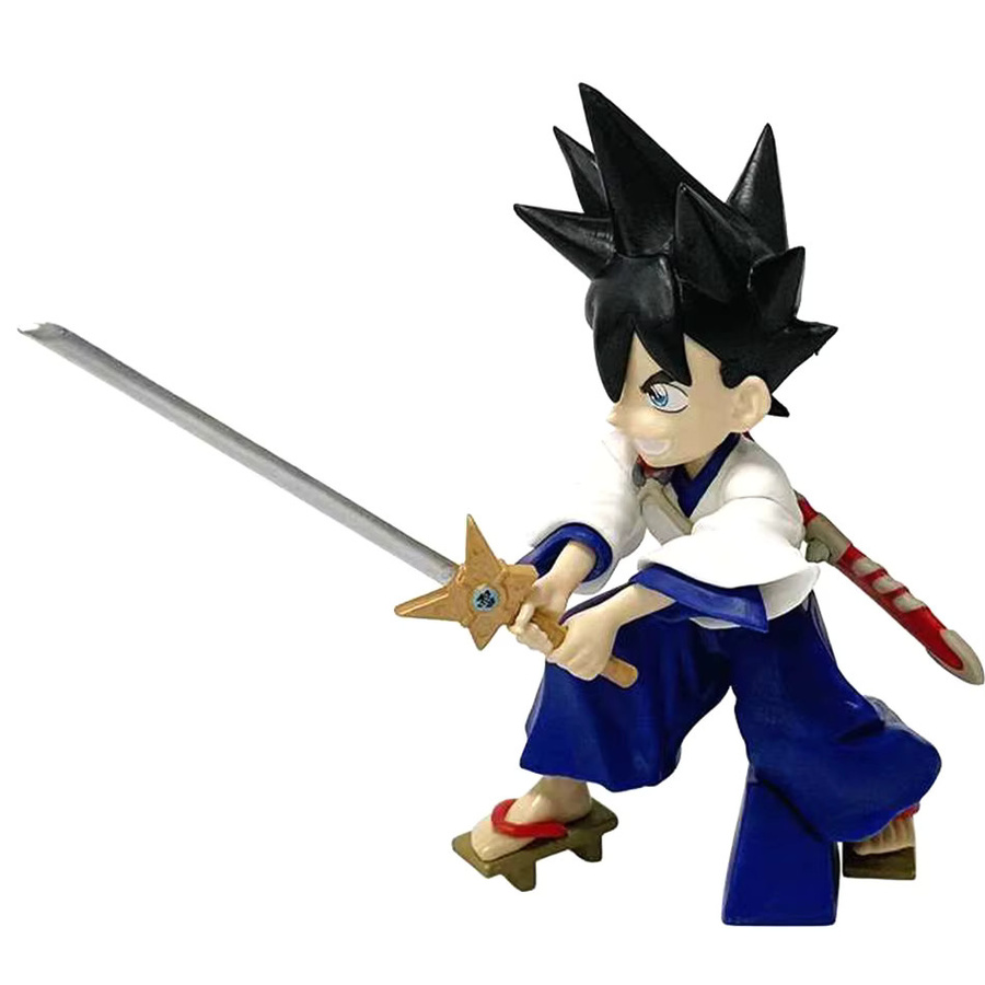 Bandai Samurai Kurogane Action Figur Yaiba Legende, Multicolor, Höhe: 17 cm - Bild 4