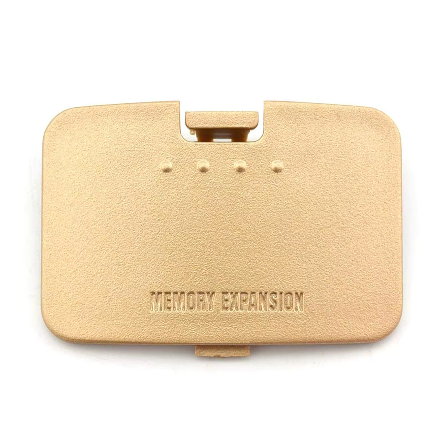 Nintendo N64 Ersatz-Jumper Pak Memory Expansion Door Cover Deckelteil in Schwarz - Bild 2
