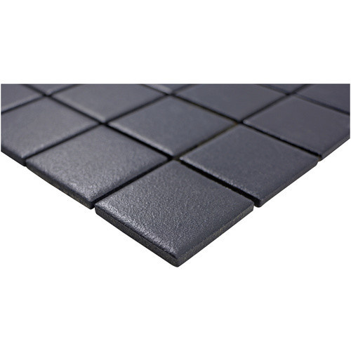 HuH Mosaikfliese Antislip Schwarz Keramik Wandbelag und Bodenbelag B/L: 29,8 x 29,8 cm - Bild 2