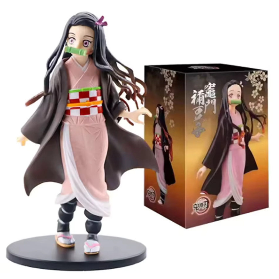 Bandai Kimetsu no Yaiba Kamado Tanjirou Agatsuma Zenitsu Nezuko Actionfigur, Einzelfigur, Kunststoff - Bild 2
